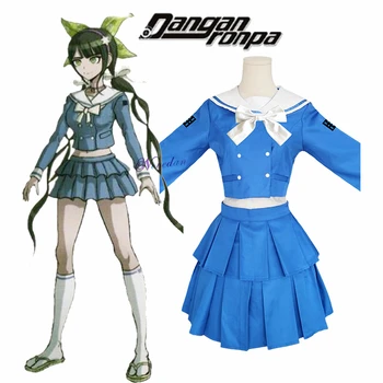 Anime Danganronpa 2 Chiaki Nanami Mahiru Koizumi Mikan Tsumiki Cosplay Kostým Sonia Nevermind Jednotné Celý Set Oblečenia