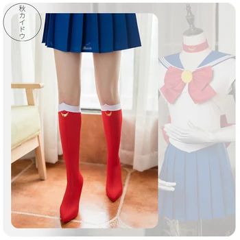 Anime Sailor Moon Cos Tsukino Usagi Cosplay Nohy Kryt Obuvi Zahŕňa Sailor Moon Lolita Dievčatá