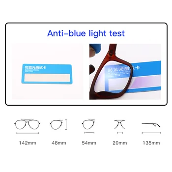 Anti Modré Svetlo Počítač Okuliare Ženy Modré Svetlo Povlak Hra Okuliare Pre Počítač Ochranu Očí Mužov Retro Rámy