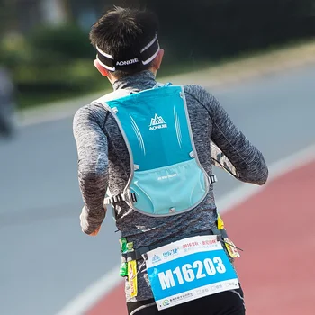 AONIJIE Ženy Muži Ľahký Beh Batoh Outdoorové Športy Chodník Racing Maratón Turistika Fitness Bag Hydratácie Vesta Pack