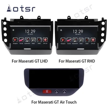 AOTSR Vzduchu Touch Android 9 autorádia Pre Maserati GT GC GranTurismo 2007 - 2019 Multimediálny Prehrávač IPS Klimatizácia Obrazovke