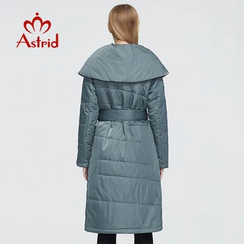 Astrid 2020 Nové Jeseň Zima Žien kabát ženy teplé dlhá vetrovka módne tenká Bunda s kapucňou veľkých rozmerov ženské oblečenie AM-1953