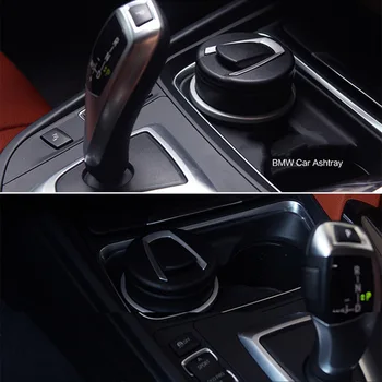 Auto Auto Popolník LED Cigaretový Dym Automobilový Multifunkčné Odolné Pre BMW TD326