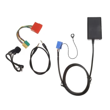 Auto Bluetooth, Aux Handsfree USB Adaptér Hudby Audio Kábel pre Audi A3 8P 8 l A4 B5-B7 A6 4B A8 4D