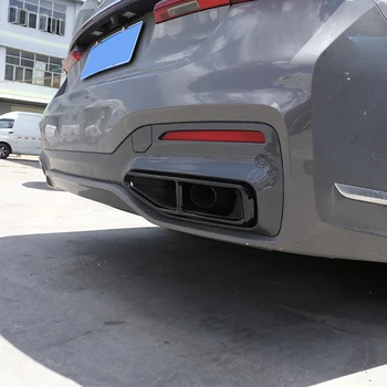 Auto Doplnky z Nerezovej Ocele Chvost Výfukového Potrubia Výstup Pokrytie Výbava Dekorácie Pre BMW 7 Series G11 G12 2019-2020