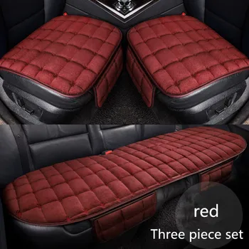 Auto Kryt Sedadla Zime Teplé Velvet Sedáku Univerzálny Predné zadné Zadné Stoličky Sedadlá Pad Pre Mazda 3/6/2 MX-5 CX-7 A CX-5 Axela ATZ
