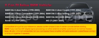Auto Monitor predlžovací kábel len sa hodí pre našom obchode Android alebo Wince pre BMW E39 E46 E90 auto DVD prehrávačov, ktoré potrebuje