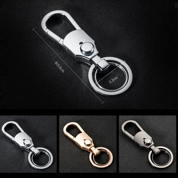 Auto Príslušenstvo Kovové Keychain Keyrings pre Suzuki Sx4 Opel Astra H Peugeot 206 Subaru Forester High-koniec krúžky Keychains