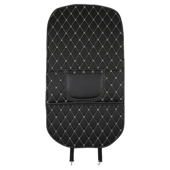 Auto sedadla operadlá anti-kick pad kožené anti-špinavé pad ochranný kryt, úložný box, vhodný na Ford Toyota Volkswagen