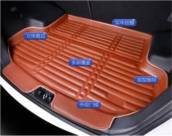 Auto styling pre MG ZS 2017-2020 3D Troch-dimenzionální PU chvost box ochrannú podložku koberec kufra batožinu pad
