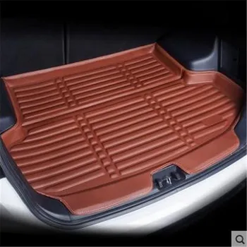 Auto styling pre MG ZS 2017-2020 3D Troch-dimenzionální PU chvost box ochrannú podložku koberec kufra batožinu pad