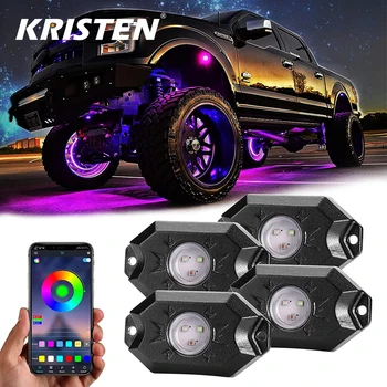 Auto Underglow Neon LED RGB Podvozok Svetlo Dekoračné Atmosféru Lampa Pre Auto Truck ATV, UTV SUV, Offroad Čln