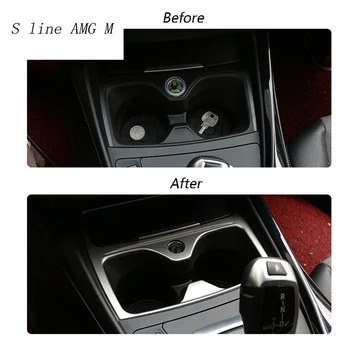 Auto štýl Interiéru Vody Držiak panel dekoratívny kryt výbava Pre BMW 1 F20 Série 118i 120i 135i 2012-Auto Príslušenstvo