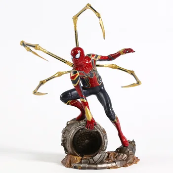 Avengers Infinity War Železa Spider 1/10 Rozsahu PVC Obrázok Socha Zberateľskú Model Hračka