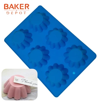 BAKER DEPA kvet silikónové tortu formy na pečenie silikónové jelly puding plesní, ručne vyrábané mydlo forme tortu pečenie nástroj chlieb, pečivo, formy