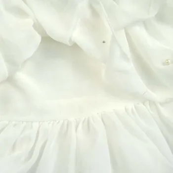 Batoľa Detský Baby Dievčatá Šifón Pearl Vesta Tričko+Jean Šortky Oblečenie Oblečenie Set detské oblečenie pre dievčatá conjunto infantil