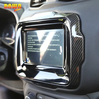 BAWA Auto Nálepky, Auto GPS Navigácie Dekorácie Kryt Rámu Príslušenstvo pre Jeep Renegade 2018+