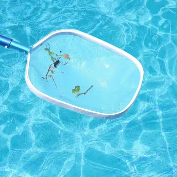 Bazén Cleaning Tool Hlboké Net S Rod Profesionálne Leaf Rake Oka Rám Čistý Skimmer Cleaner Bazén Nástroj