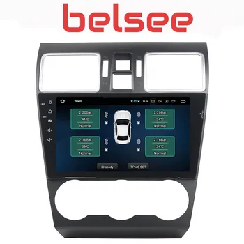 Belsee Auto Multimediálne Rádio Prehrávač Android 10 Vedúci Jednotky Stereo 8 Jadro PX6 pre Subaru WRX XV Lesník 2013 2016 2017