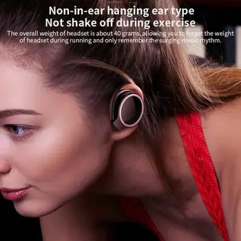 Bezdrôtové Kostné Vedenie Bluetooth Slúchadlá Športové Hifi Stereo Hudobné Slúchadlá Muži Ženy Gaming Headset pre Xiao Huawei Oppo