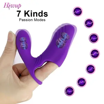 Bezdrôtové Prst, Vibrátor Stimulácia s Diaľkovým ovládaním Sex Hračka Na Pár Žien Dospelých G Mieste Stimulátor Klitorisu Sex Shop