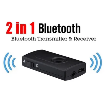 Bezdrôtový Bluetooth Audio Vysielač + Prijímač 3,5 MM RCA Hudby 2 in1 Adaptér