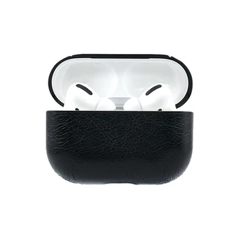 Bezdrôtový Bluetooth Headset IOS Plnenie Box Kožené Slúchadlá Kryt Ochranného puzdra Hák Pre Airpods 1 2 Pro Iphone populárny Tvar