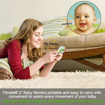 Bezdrôtový Video Baby Monitor Fotoaparátu Digitálny LCD Nočné Videnie 2-Spôsob, ako Hovoriť Video IR LED Teplota Monitor Dieťa Dieťa Spať Cam
