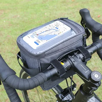 Bicykel predné taška na riadidlá cyklistické bike rám tašky, kôš hlavu Dotykového Displeja vodotesný Montáž Tašky 6.5 v cyklistické príslušenstvo
