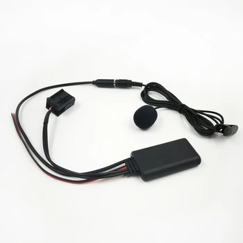 Biurlink 150 CM Auta CD70 Mikrofónu pre Hands-free Adaptér Bluetooth 5.0 Audio Vstup Kábel AUX Adaptér Pre Opel 12Pin Zadné Audio Port
