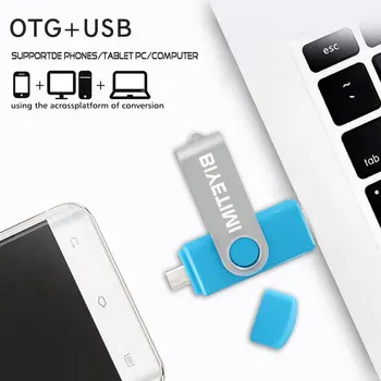 Biyetimi Multifunkčná Jednotka USB otg 2.0 kl ' úč 64gb cle usb флэш-накопител stick 32 gb, 16 gb 128G Pero Disk pre telefón