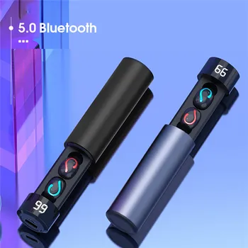 Bluetooth 5.0 Slúchadlá TWS Bezdrôtové Slúchadlá Blutooth Handsfree Slúchadlá Športové Slúchadlá Herné Headset S 1500mAh Power bank