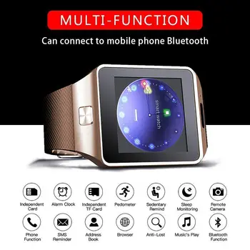 Bluetooth DZ09 Smart Hodinky Relogio Android smartwatch telefón fitness tracker reloj Smart Hodinky subwoofer ženy muži 2020
