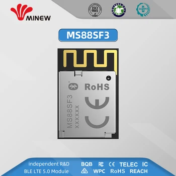 BQB FCC, CE, RoHs Certifikované Kvalitné Najmenšiu Veľkosť Nordic nRF52833 Bluetooth 5.1 Modul BLE