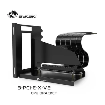 Bykski Proti Rušeniu GPU Rozšírenie Stúpačky Kábel PCIE3.0x16 Vertikálne VGA Karty Držiak Nastaviť Vyhovovali 7 Slot Mount,B-PCI-E-X-V2