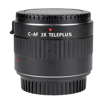 C-AF 2X Zväčšenie Teleconverter Extender Auto Focus Mount Objektív pre Canon EOS EF objektív 5D II, 7D 1200D 760D 750D DSLR