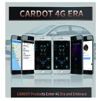 Cardot 4g Keyless Entry gps gsm Smart Pke Diaľkové Starter Štart Stop Motor, Auto Alarm