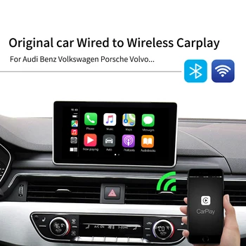 CarlinKit 2.0 Bezdrôtové Apple Carplay Dongle Adaptér Pre Peugeot, Hyundai Suzuki Nissan Opel Ford Citroen Toyota, Honda Plug & Play