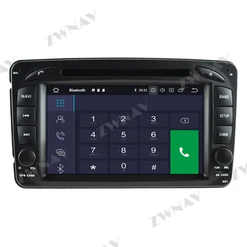 Carplay IPS Android 10 Obrazovky Pre Mercede-Benz W203 W209 W463 W168 Auto Audio Rádio Stereo Multimediálne PlayerGPS Navi Vedúci Jednotky