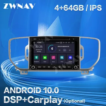 Carplay Pre KIA Sportage 2016 2017 2018 2019 2020 Android Multimediálny Prehrávač, GPS Auto Audio Stereo Video Rádio Rekordér Vedúci Jednotky