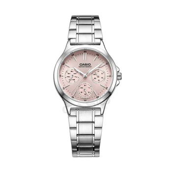 Casio Značka Vysokej kvality Quartz hodinky z Nerezovej Ocele náramkové hodinky Módne Ženy Hodinky Dámske Náramkové bežné hodinky LTP-V300L-4A