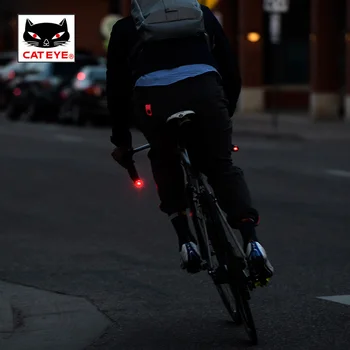 CATEYE Cyklistické Požičovňa Barend Bicykli Bezpečnostné Svetlo Bar Plug Lampy Jazdiť na Bicykli Ohýbať Riadidlá Konci Výstražné Svetlá Klip 3 Režimy 100 hod.