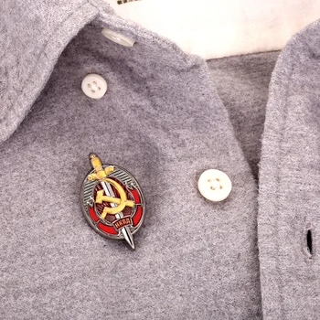 CCCP REPUBLÍK Sovietskeho Poctený Pracovník Objednávky ruskej armády znak Ruska Pin KGB Odznaky, Medaily, Odznaky