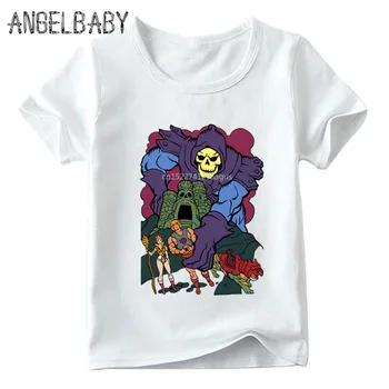 Chlapci/Dievčatá Majstri Vesmíru On-Man Tlač Funny T-shirt Deti Letné Topy Deti Cartoon Bežné Detské tričko,HKP5258