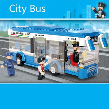 City Bus Auto Údaje Stavebné Bloky Kompatibilné duplo Priateľmi Tehly Vzdelávacie Hračky pre Dieťa hračku darček