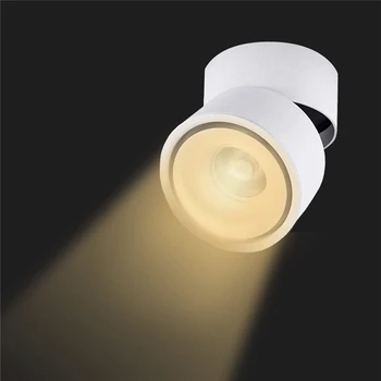 CLAITE 12W COB LED Stropné Dole Svetlo Otočná Pozornosti Na Domácej Kuchyne, Obývacej Izby AC85-265V