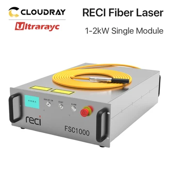 Cloudray RECI Fiber Laser Zdroj 1000-2000W Jeden Modul FSC1000/1500/2000 pre 1064nm Vlákniny Kov Rezací Stroj