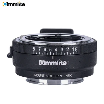 Commlite CM-NF-NEX Manuálne ostrenie Objektívu Mount Adaptér Krúžok pre Nikon G,F,A,I,S,D Objektív použiť pre Sony NEX E Mount Kamery