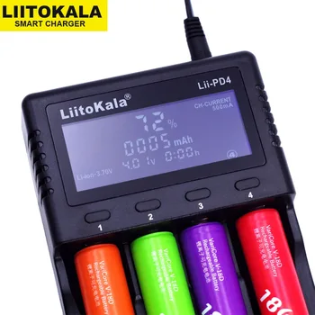 ConnectorLii-500 S1 S2 20700B Lii-PD4 LCD 3.7v18650 18350 18500 21700 20700 10440 14500 26650 Li-ion batéria NiMH-Batterycharger
