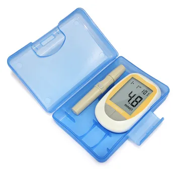 CONTEC KH-100 hladiny Glukózy v Krvi Monitor Zdravia Pomoci Glucometer 50PCS Testovacie Prúžky Lancets Auta Cukru v Krvi Meter Diabetes Tester